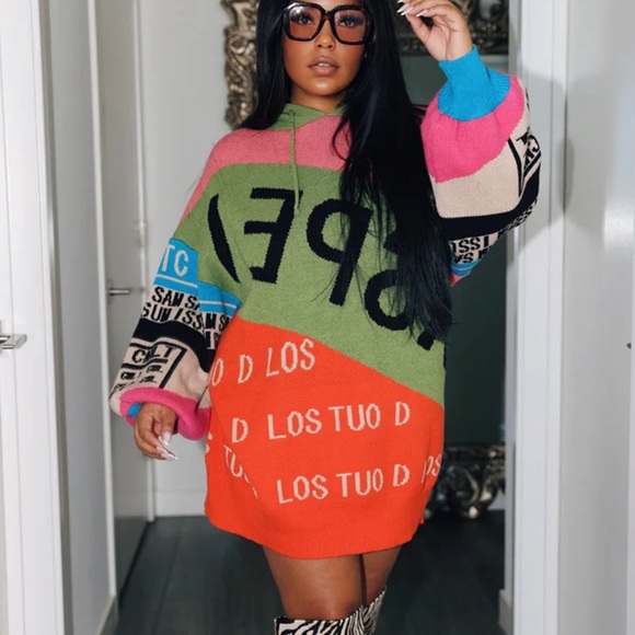 Woman casual sheetwear pullover sweater. One size fits all. - Picture 4 of 4